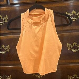 Orange athletic Tank Top